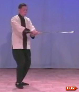 William Chen doing Sword Form